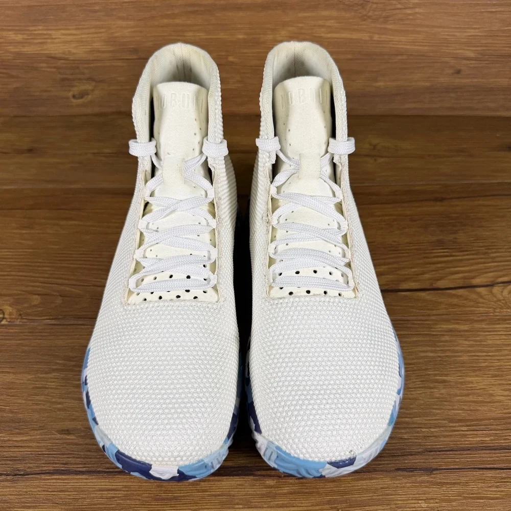 NOBULL Wild High‎ Top Shoes Training Sneakers White Women’s Size 7.5